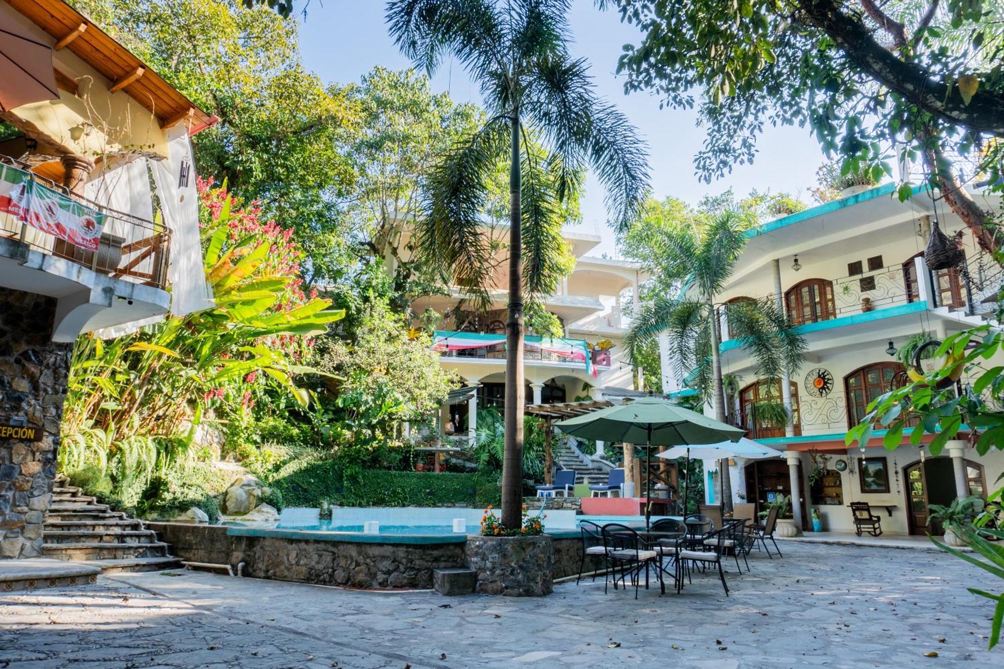 Hotel Paraiso Encantado Xilitla Buitenkant foto